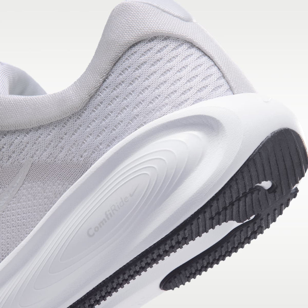 Nike Stellar Ride Big Kids' Running Shoes - White/Vast Grey/Black/Metallic Silver