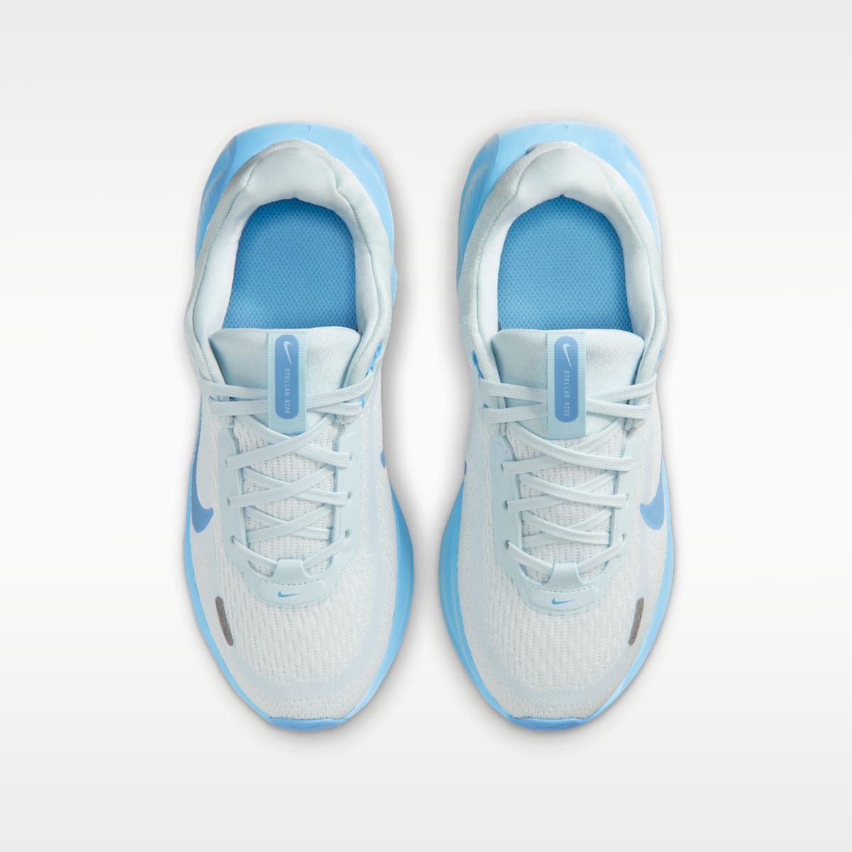 Nike Stellar Ride Big Kids' Running Shoes - Summit White/Glacier Blue/Football Blue