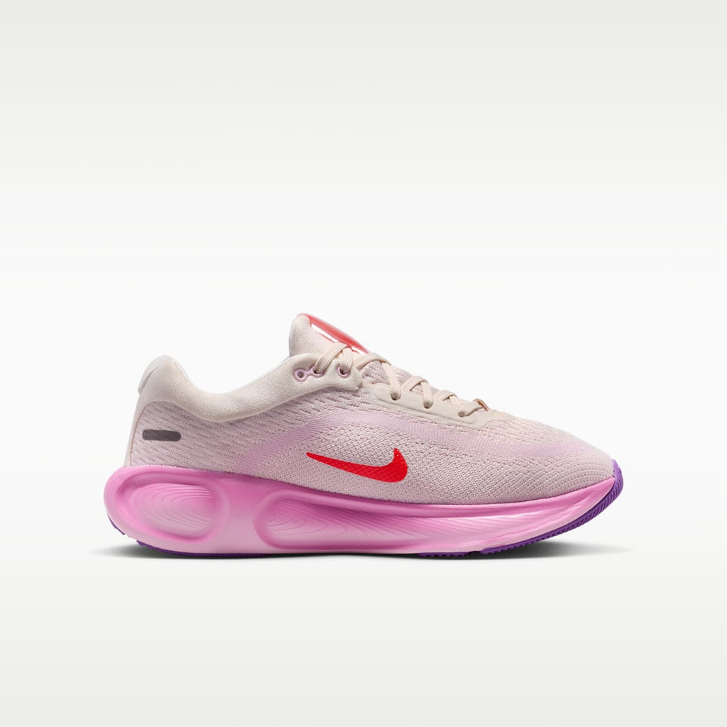 Nike Stellar Ride Big Kids' Running Shoes - Chalk/Pink Foam/Bright Crimson/Bright Violet