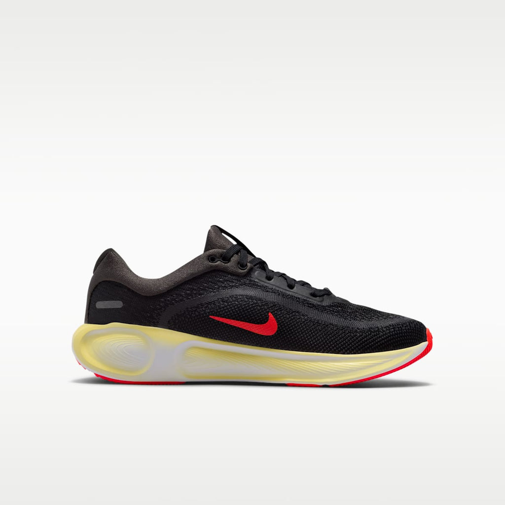 Nike Stellar Ride Big Kids' Running Shoes - Black/Medium Ash/Light Crimson/Bright Crimson
