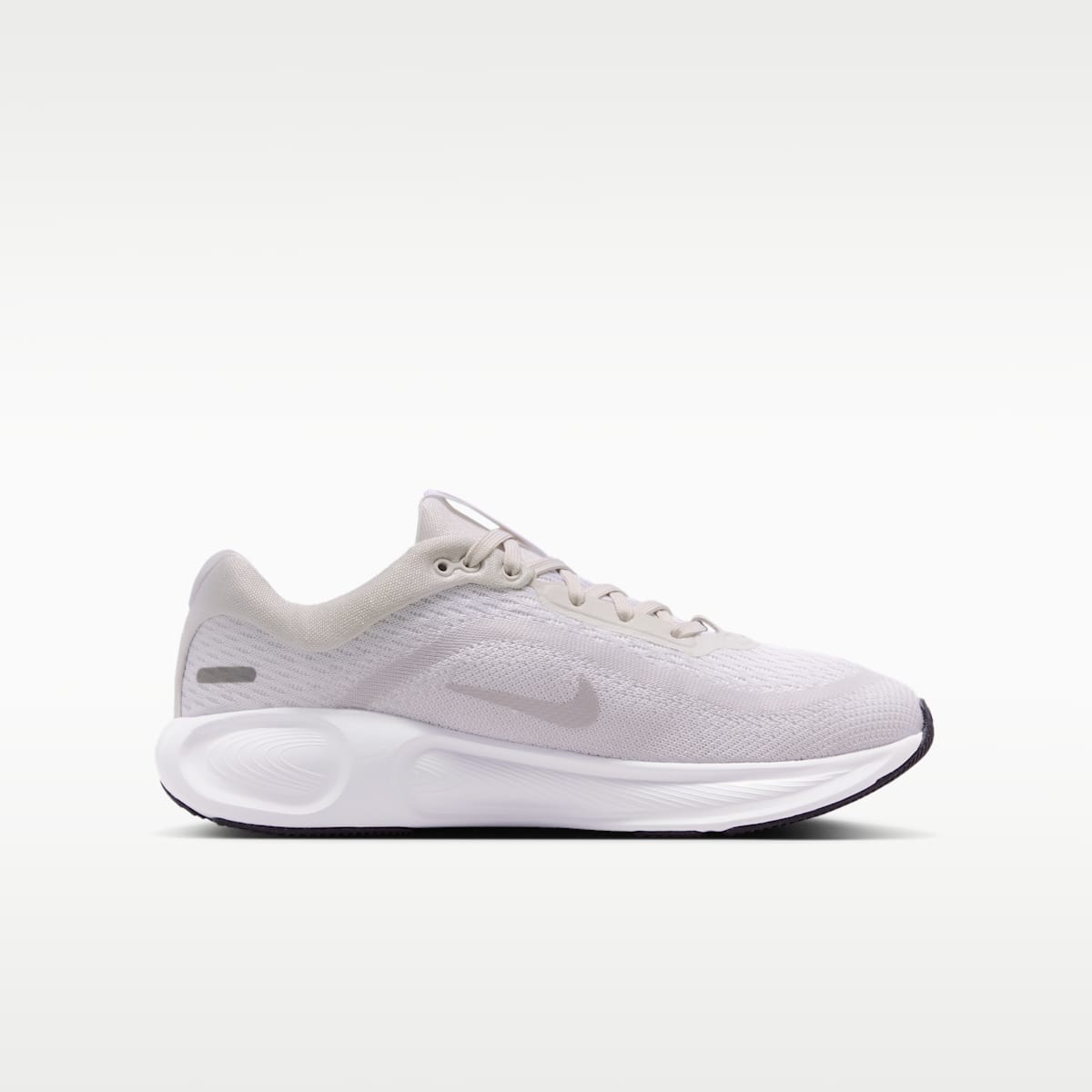 Nike Stellar Ride Big Kids' Running Shoes - White/Vast Grey/Black/Metallic Silver