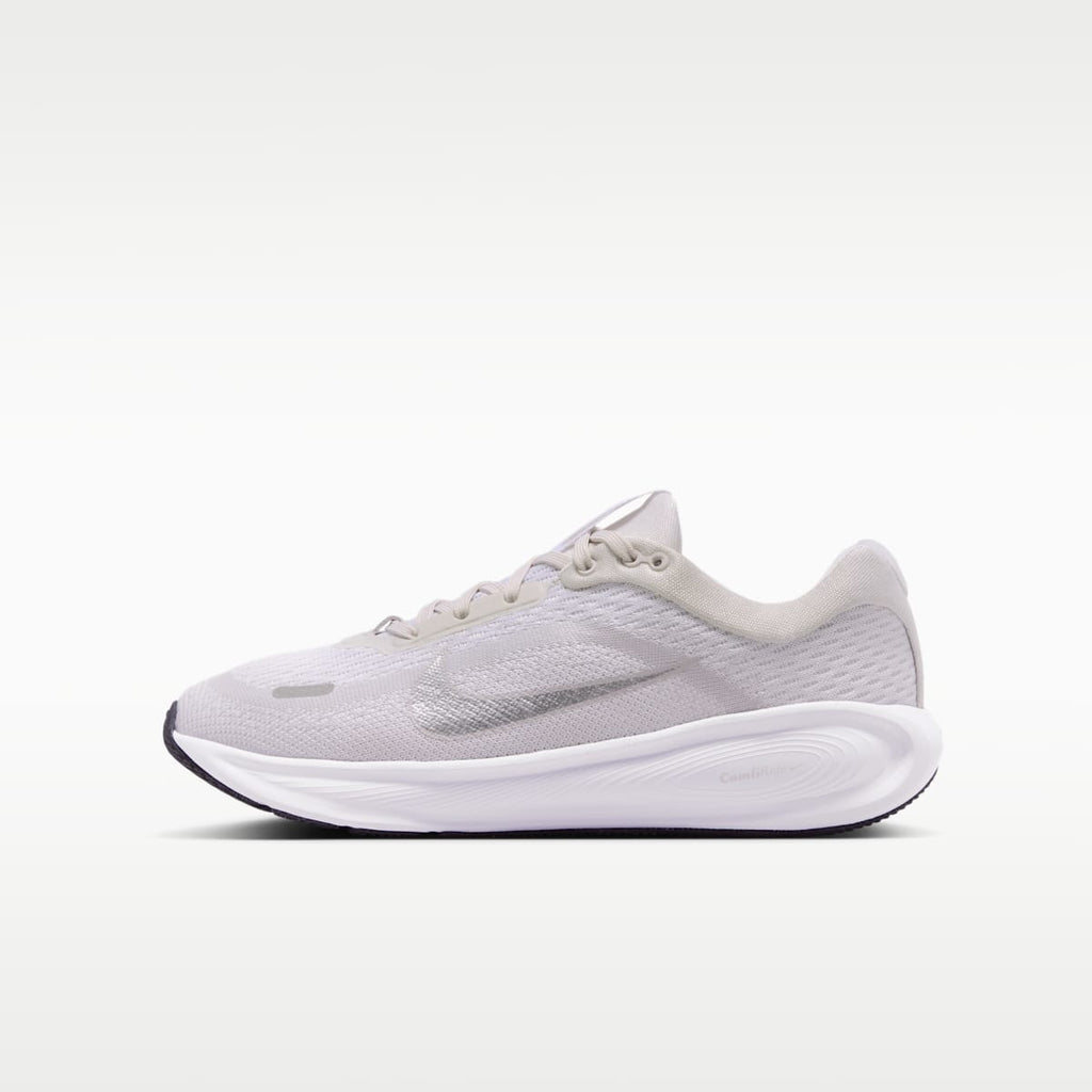 Nike Stellar Ride Big Kids' Running Shoes - White/Vast Grey/Black/Metallic Silver
