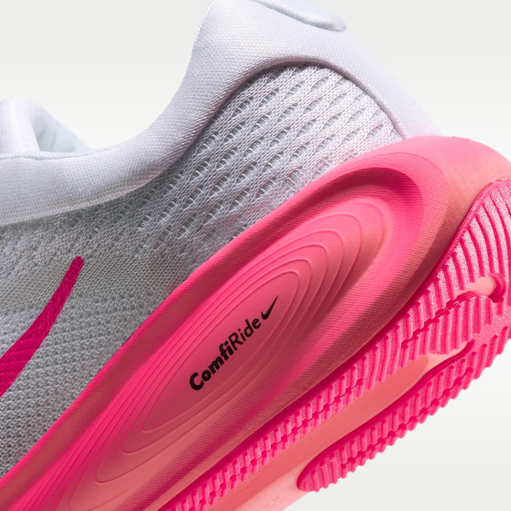Nike Stellar Ride Big Kids' Running Shoes - White/Off White/Atomic Pink/Hyper Pink