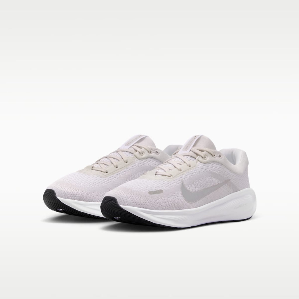 Nike Stellar Ride Big Kids' Running Shoes - White/Vast Grey/Black/Metallic Silver