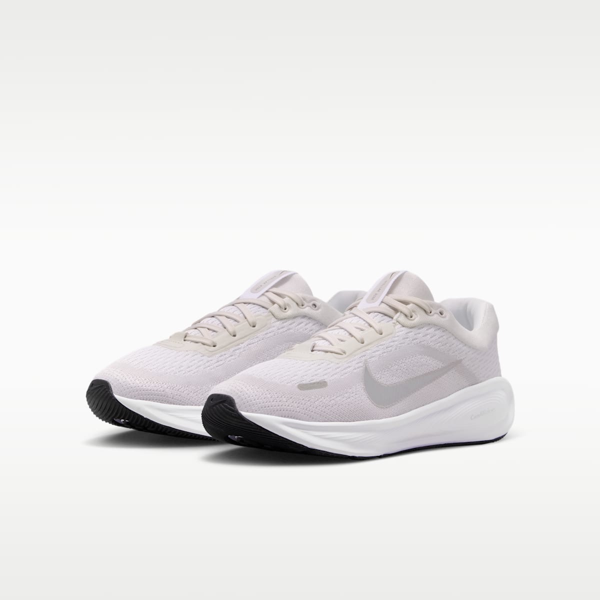 Nike Stellar Ride Big Kids' Running Shoes - White/Vast Grey/Black/Metallic Silver