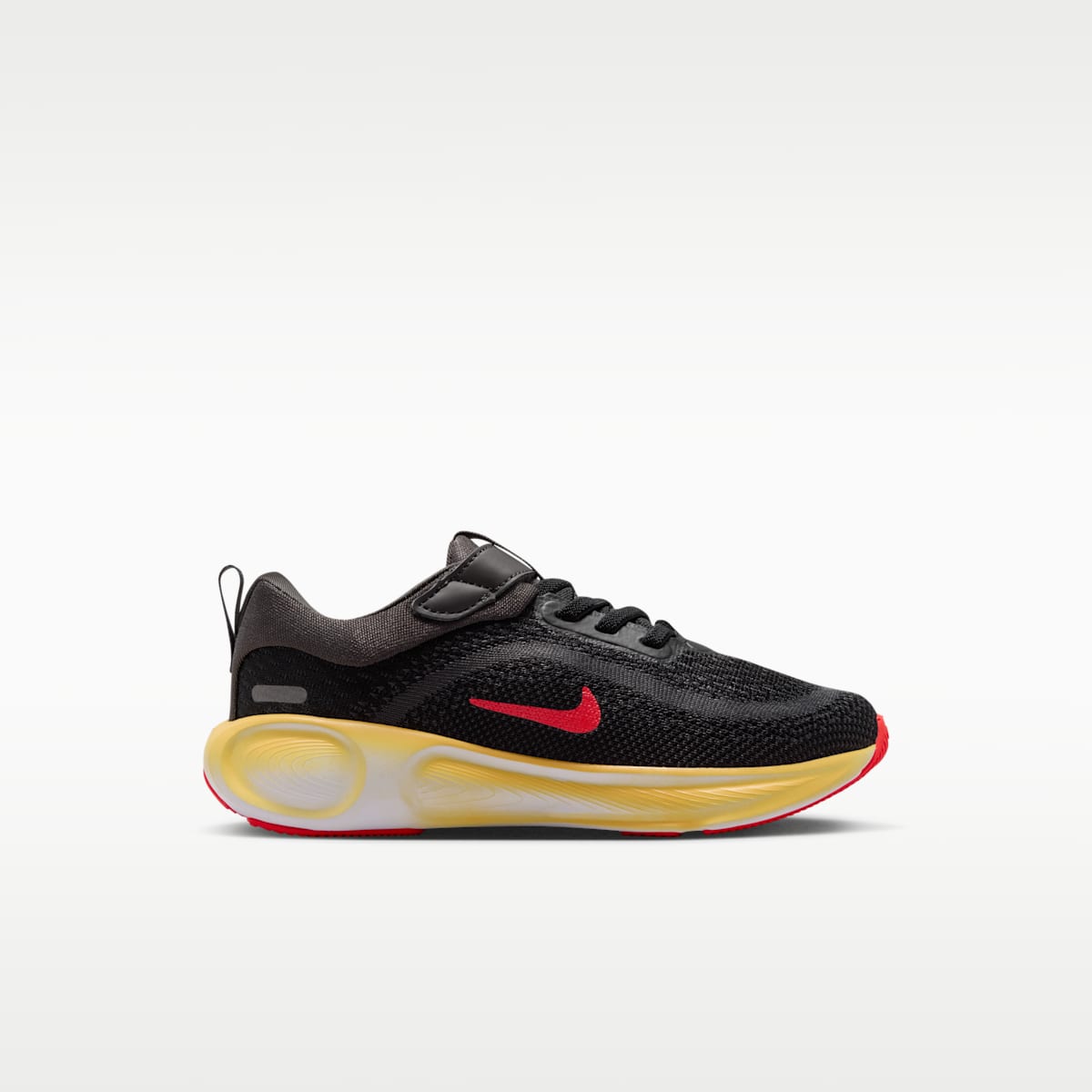 Nike Stellar Ride Little Kids' Shoes - Black/Medium Ash/Light Crimson/Bright Crimson
