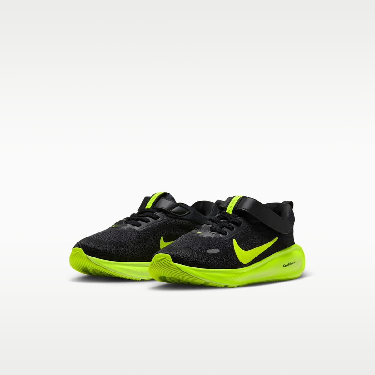 Nike Stellar Ride Little Kids' Shoes - Off Noir/Barely Volt/Black/Volt