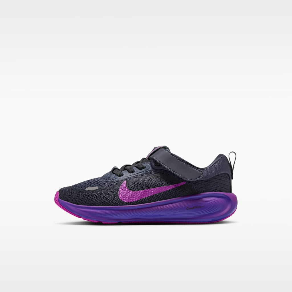 Nike Stellar Ride Little Kids' Shoes - Gridiron/Off Noir/Dark Concord/Vivid Purple