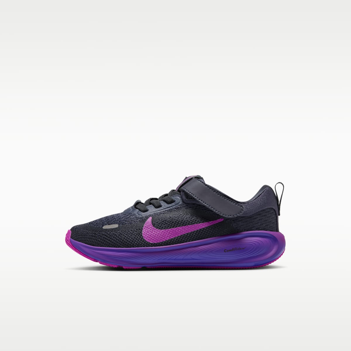 Nike Stellar Ride Little Kids' Shoes - Gridiron/Off Noir/Dark Concord/Vivid Purple