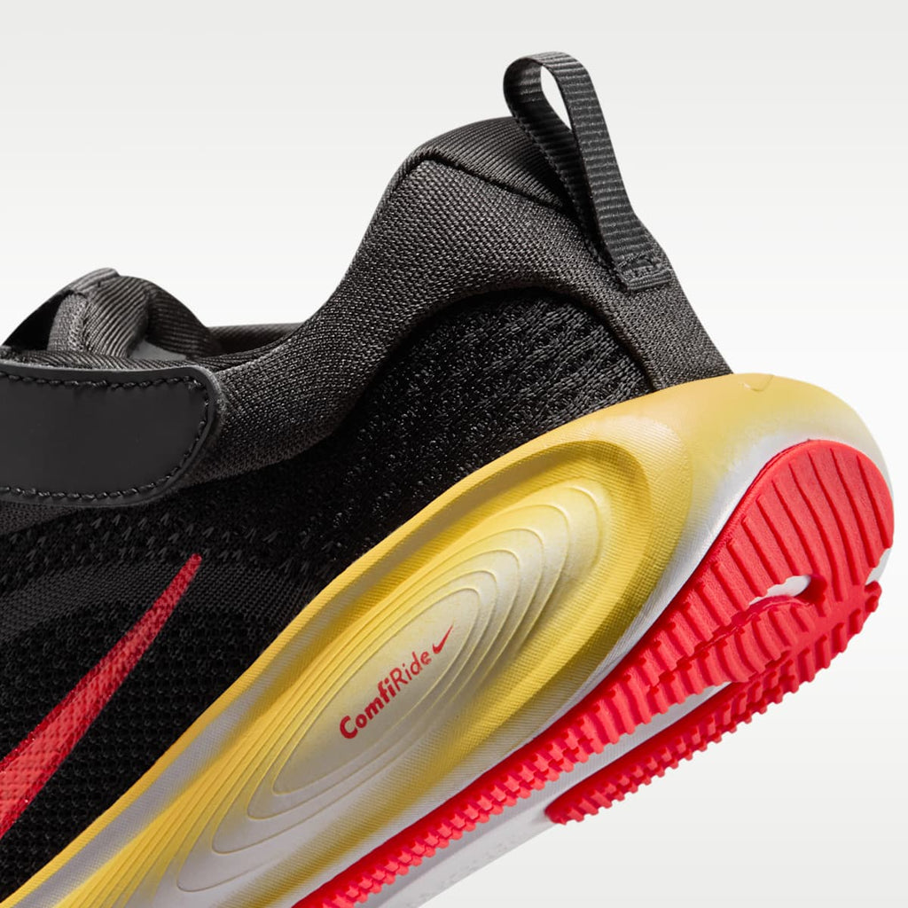 Nike Stellar Ride Little Kids' Shoes - Black/Medium Ash/Light Crimson/Bright Crimson