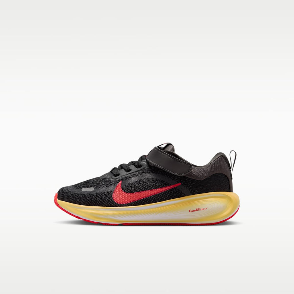 Nike Stellar Ride Little Kids' Shoes - Black/Medium Ash/Light Crimson/Bright Crimson