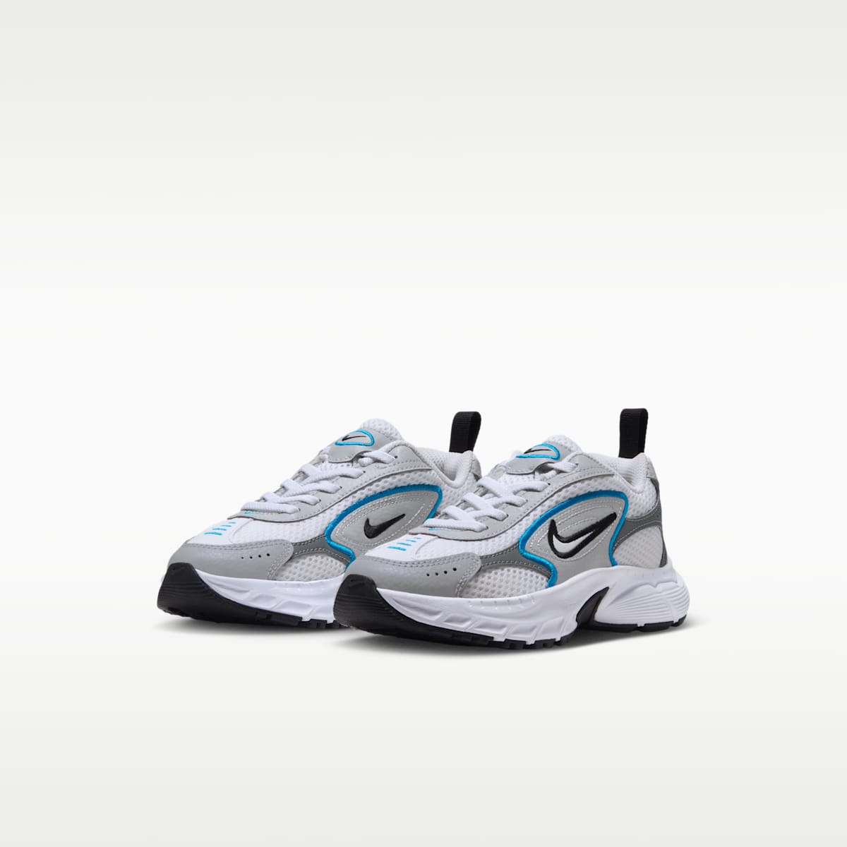 Nike Stratos Shift 2000 Little Kids' Shoes - White/Light Current Blue/Grey Fog/White