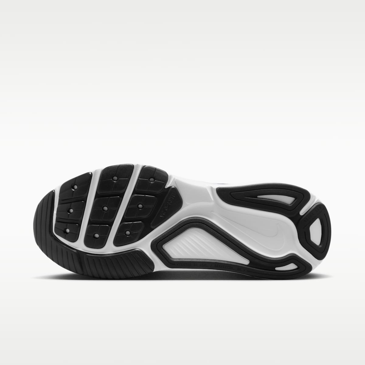 Nike Structure 26 Men's Road Running Shoes - Black/Cool Grey/Metallic Silver/White - Image 2