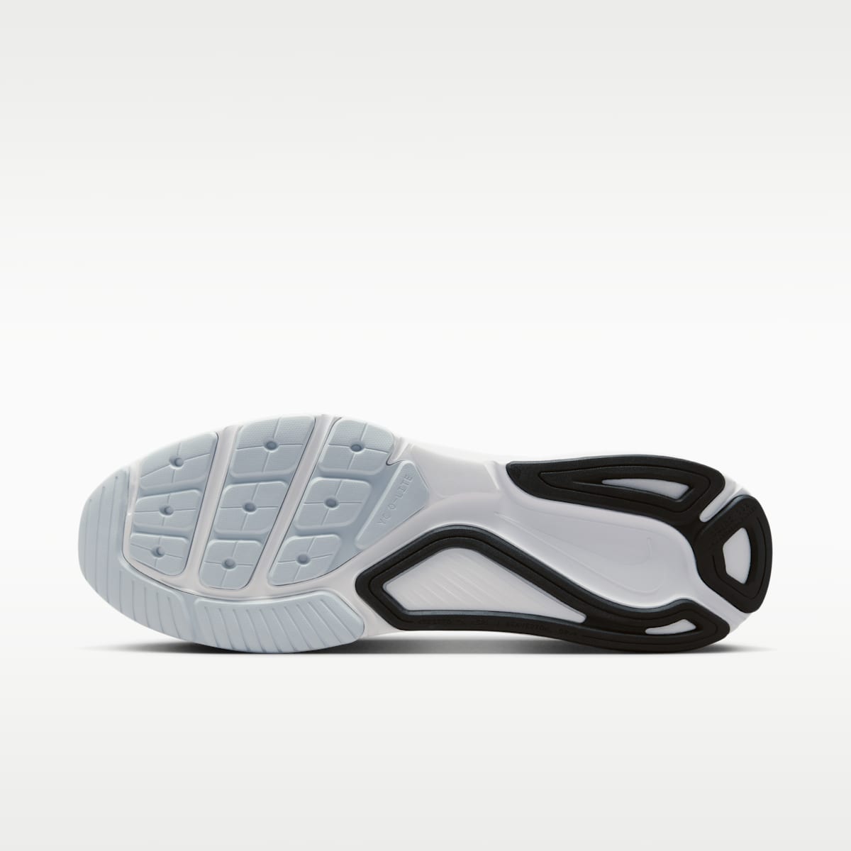 Nike Structure 26 Men's Road Running Shoes - White/Pure Platinum/Barely Volt/Black - Image 2