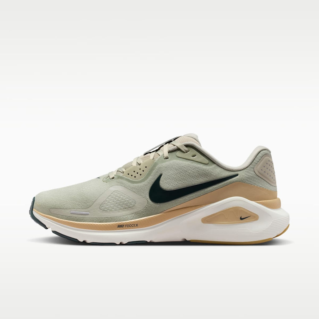 Nike Structure 26 Men's Road Running Shoes - Spruce Fog/Linen/Sail/Black Spruce - Image 1