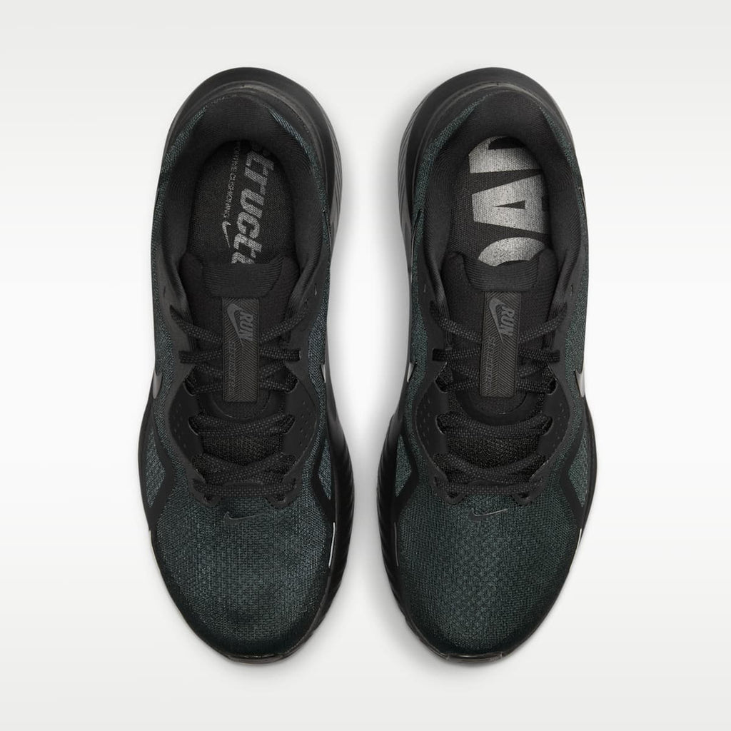 Nike Structure 26 Men's Road Running Shoes - Black/Iron Grey/Black - Image 4
