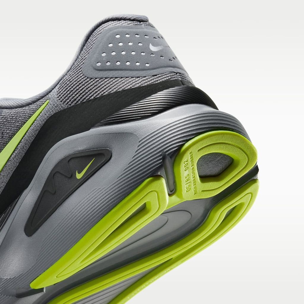 Nike Structure 26 Men's Road Running Shoes - Cool Grey/Dark Smoke Grey/White/Lemon Venom - Image 8
