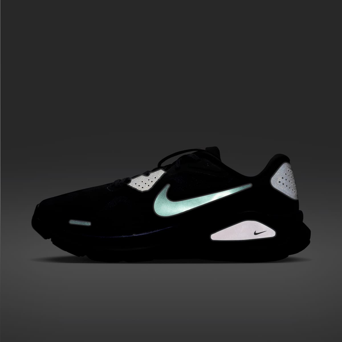 Nike Structure 26  Men's Road Running Shoes - Gridiron/Black/Multi-Color - Image 10