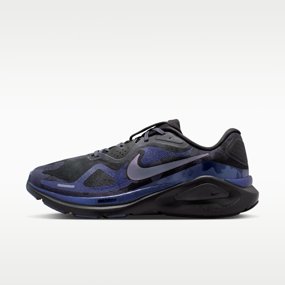 Nike Structure 26  Men's Road Running Shoes - Gridiron/Black/Multi-Color - Image 1