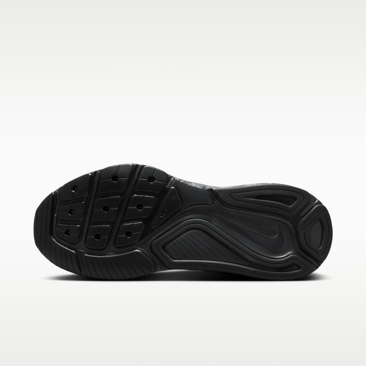 Nike Structure 26 Men's Realtree® Road Running Shoes - Black/Dark Smoke Grey/Anthracite/Metallic Dark Grey - Image 2