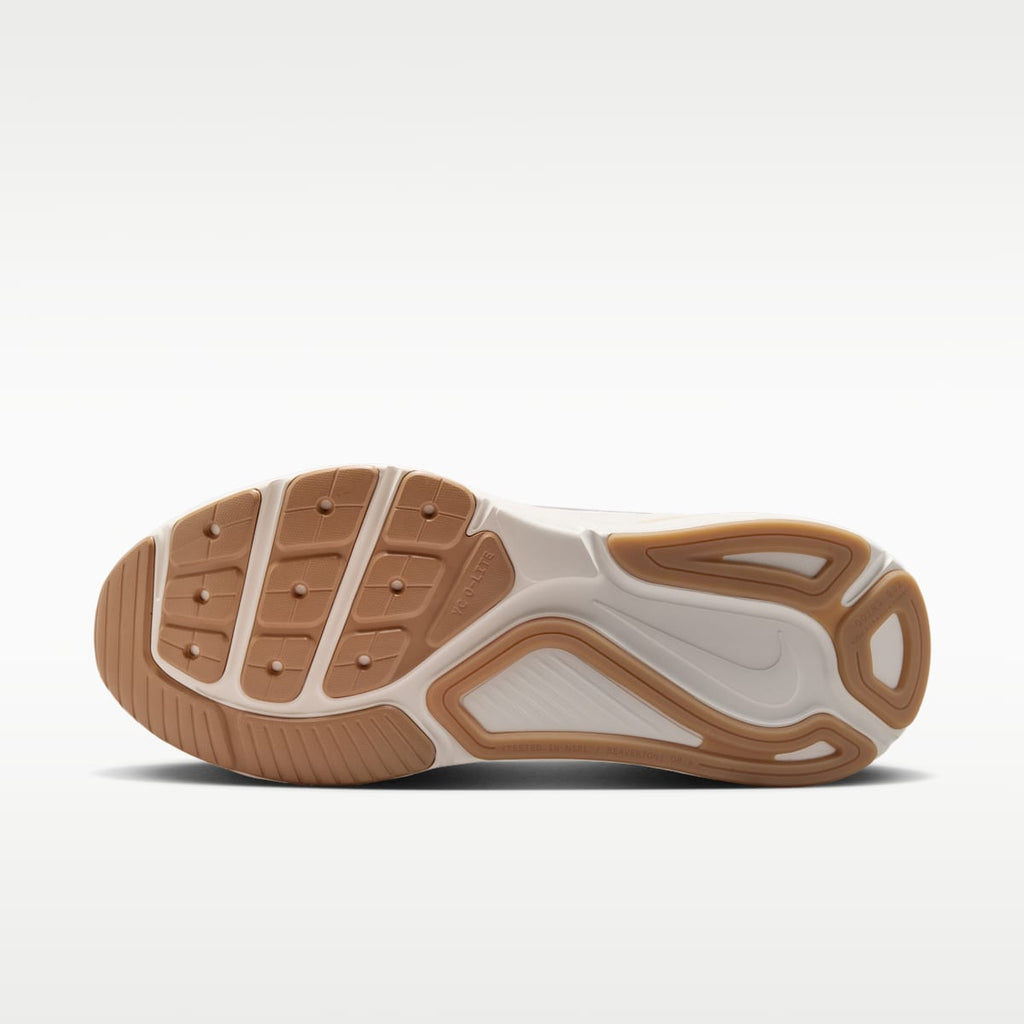 Nike Structure 26 Men's Road Running Shoes - Sail/Light Khaki/Filbert/Metallic Silver - Image 2