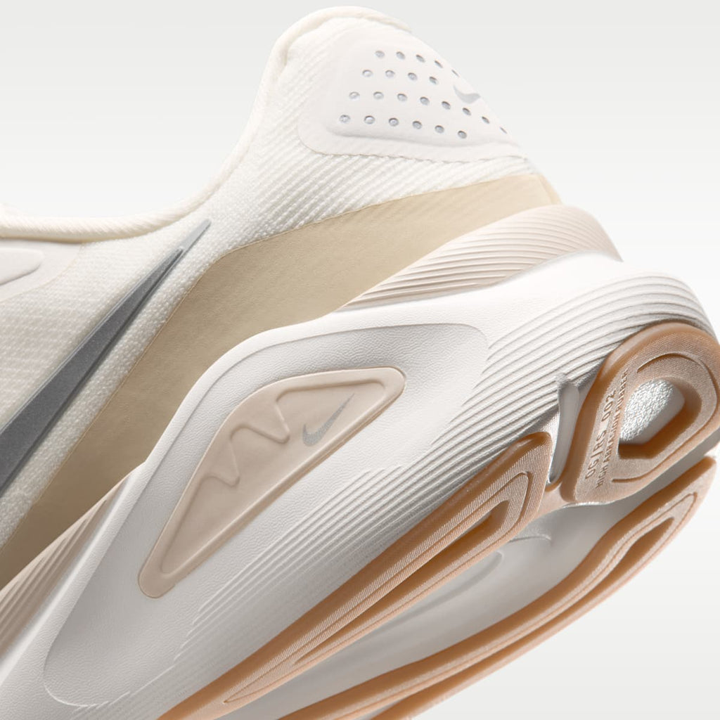 Nike Structure 26 Men's Road Running Shoes - Sail/Light Khaki/Filbert/Metallic Silver - Image 8