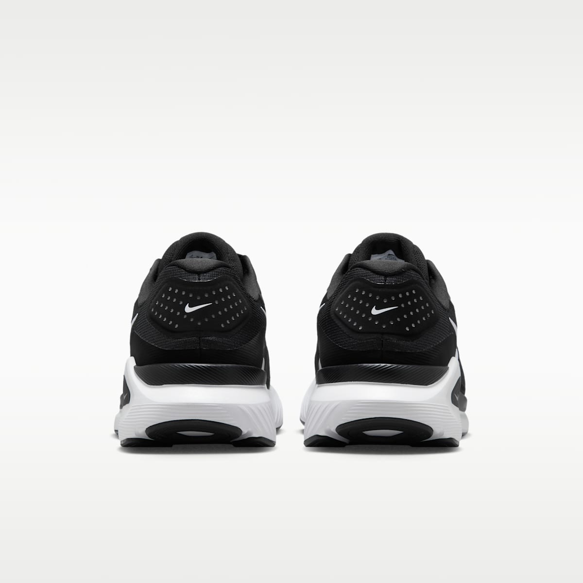 Nike Structure 26 Men's Road Running Shoes (Wide) - Black/Wolf Grey/Metallic Silver/White - Image 6