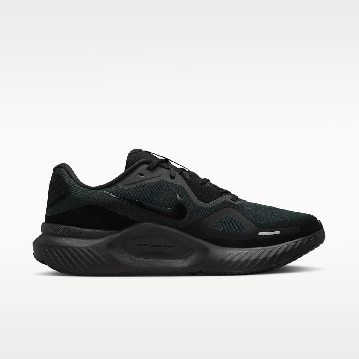 Nike Structure 26 Men's Road Running Shoes - Black/Iron Grey/Black - Image 3
