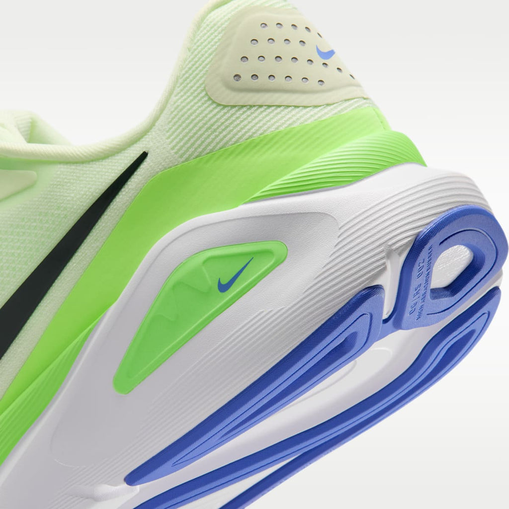 Nike Structure 26 Men's Road Running Shoes - Volt Tint/Lime Blast/Sapphire/Black Spruce - Image 8