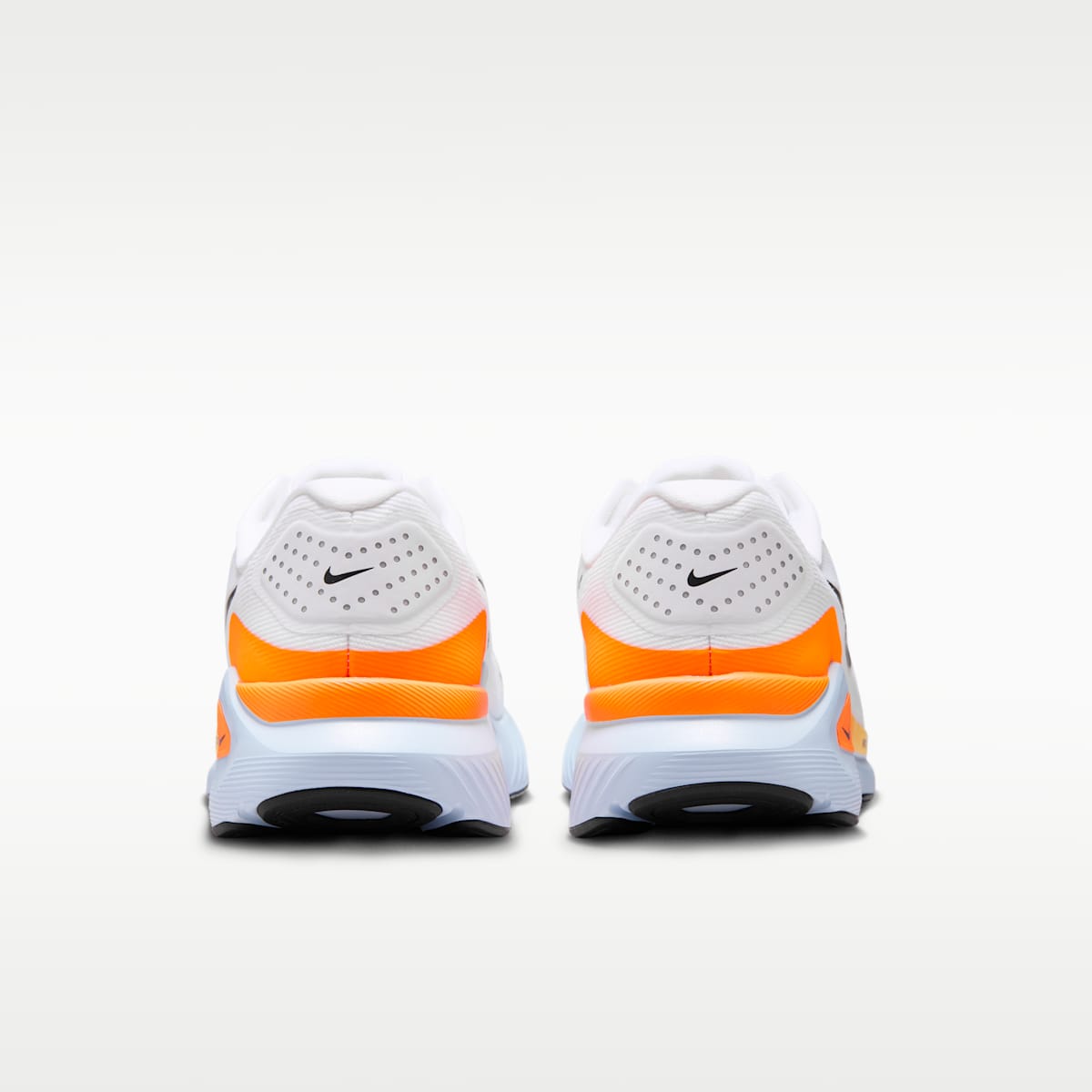 Nike Structure 26 Men's Road Running Shoes - White/Hydrogen Blue/Total Orange/Black - Image 6