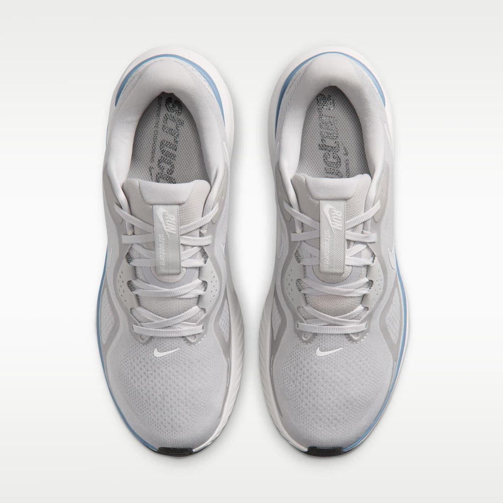 Nike Structure 26 Men's Road Running Shoes - Grey Fog/Work Blue/Medium Ash/Summit White - Image 4