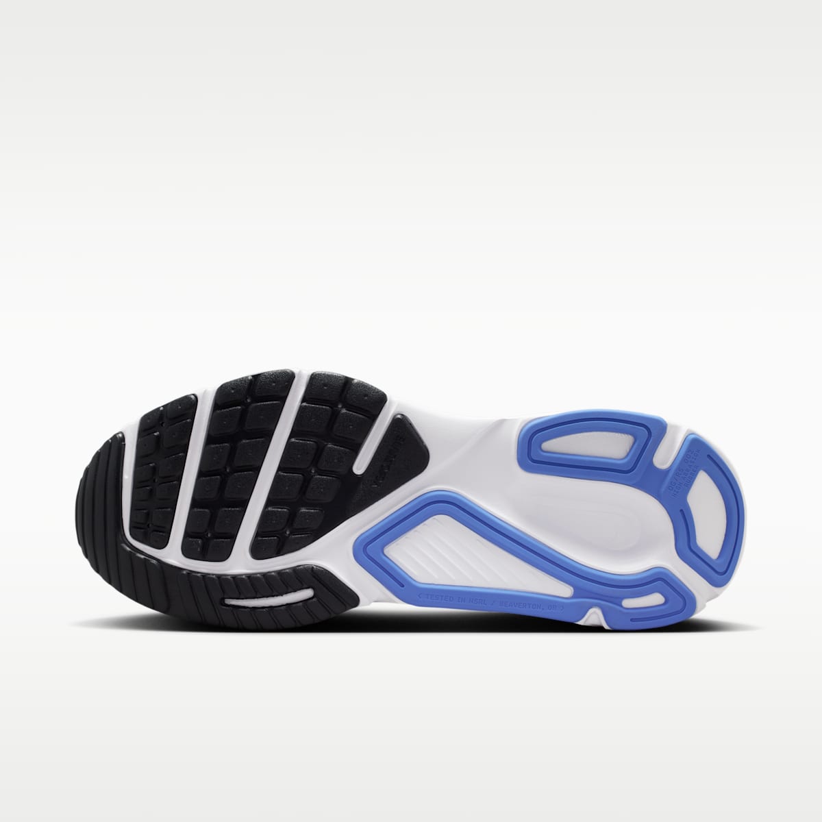Nike Structure Plus Men's Road Running Shoes - Hydrogen Blue/Blue Crystal/Total Orange/Off Noir - Image 2