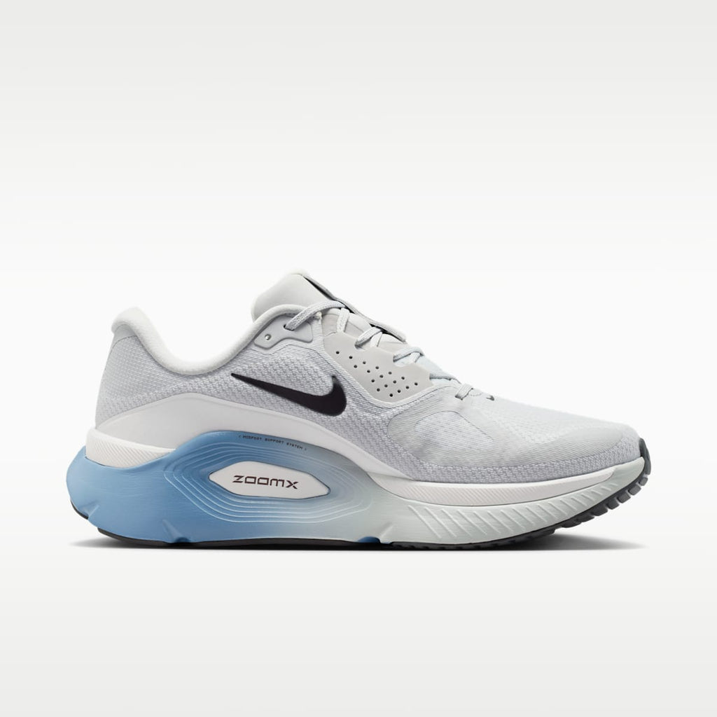 Nike Structure Plus Men's Road Running Shoes - Grey Fog/Summit White/Spruce Aura/Medium Ash - Image 3