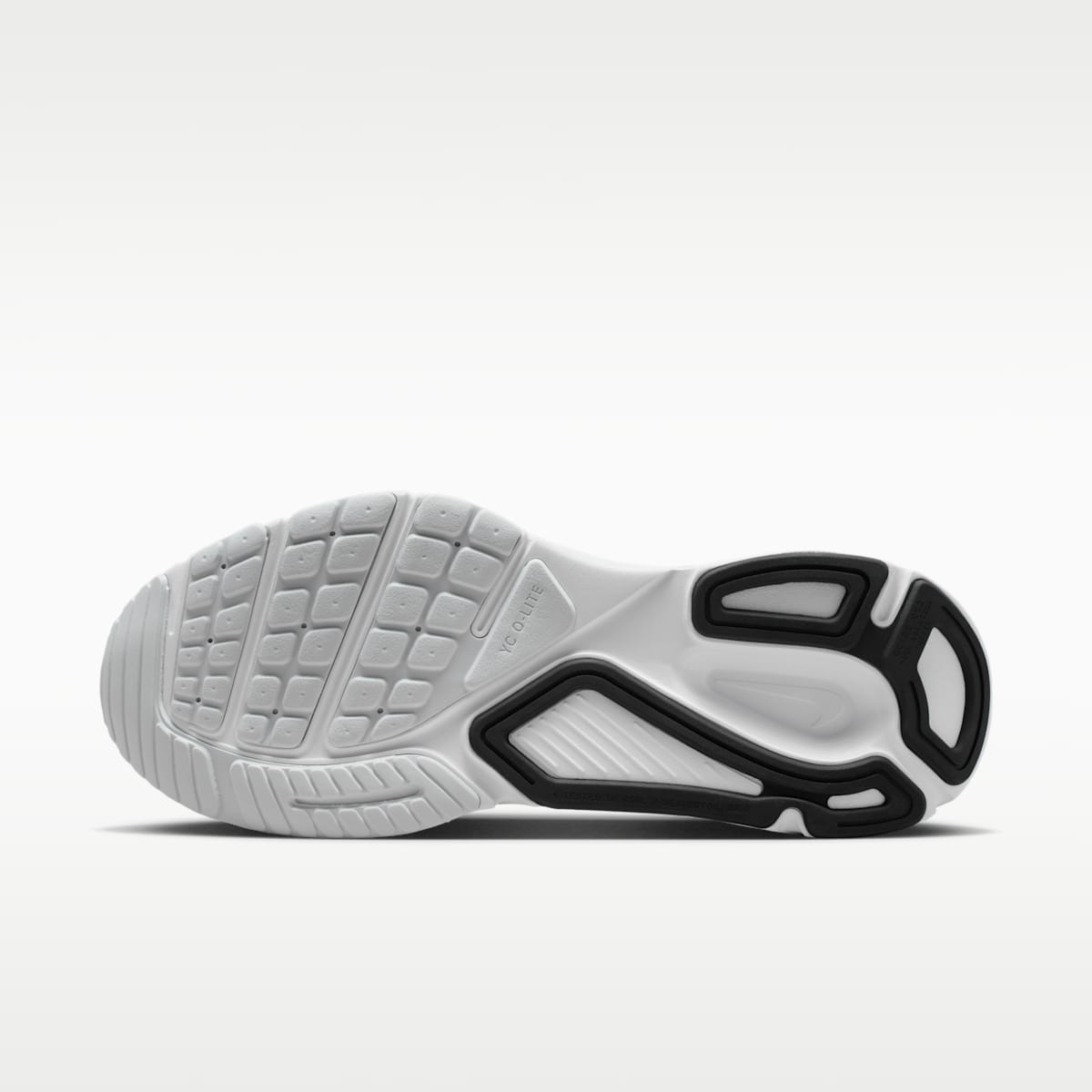 Nike Structure Plus Men's Road Running Shoes - White/Photon Dust/Black - Image 2