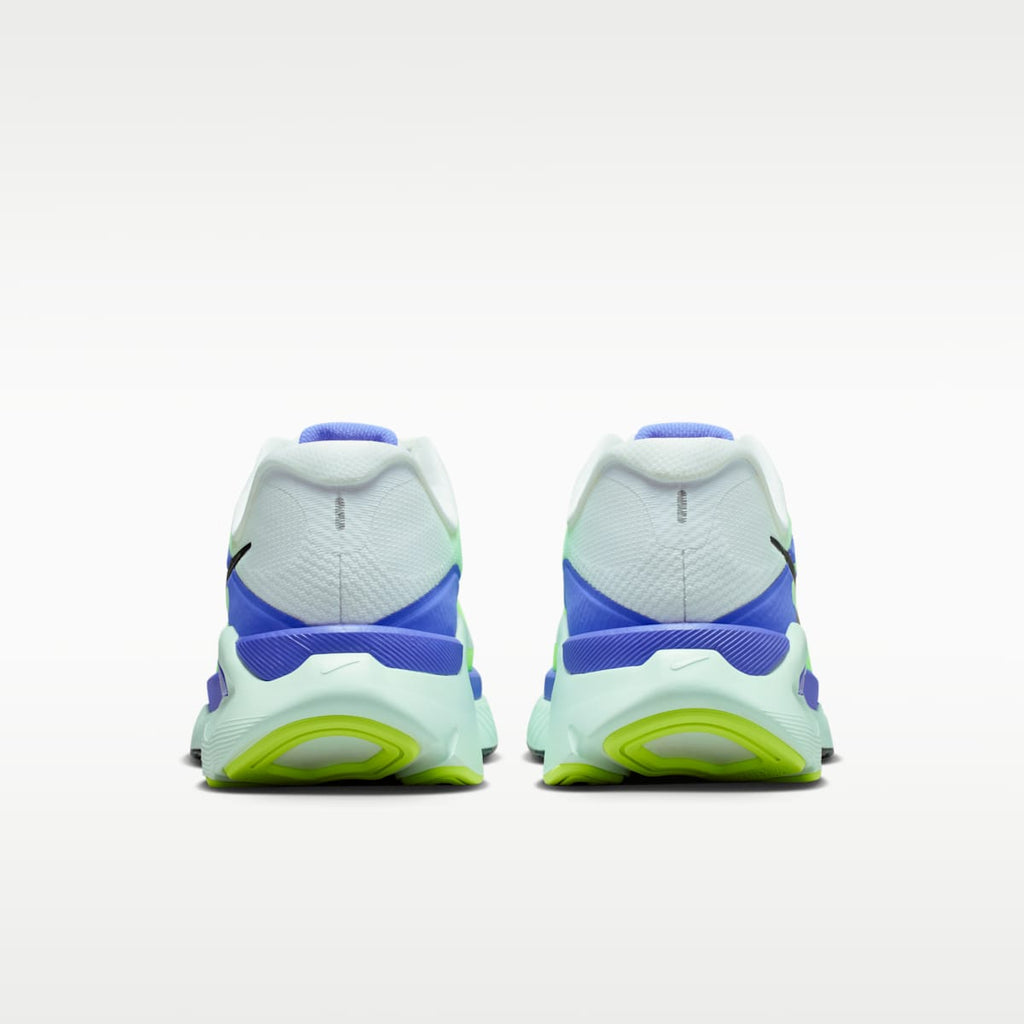 Nike Structure Plus Men's Road Running Shoes - White/Volt Ice/Barely Green/Black Spruce - Image 6