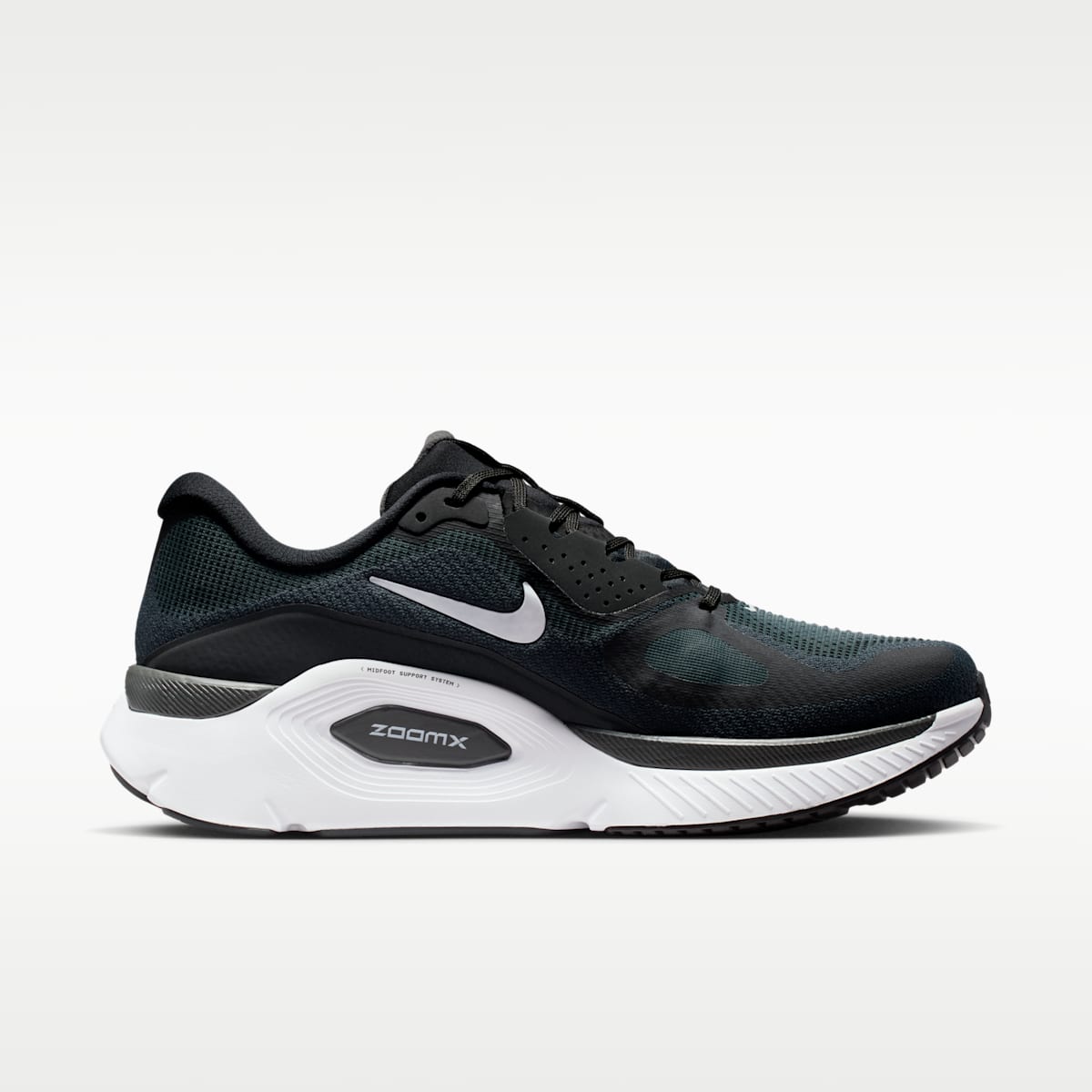 Nike Structure Plus Men's Road Running Shoes - Black/Anthracite/White - Image 3