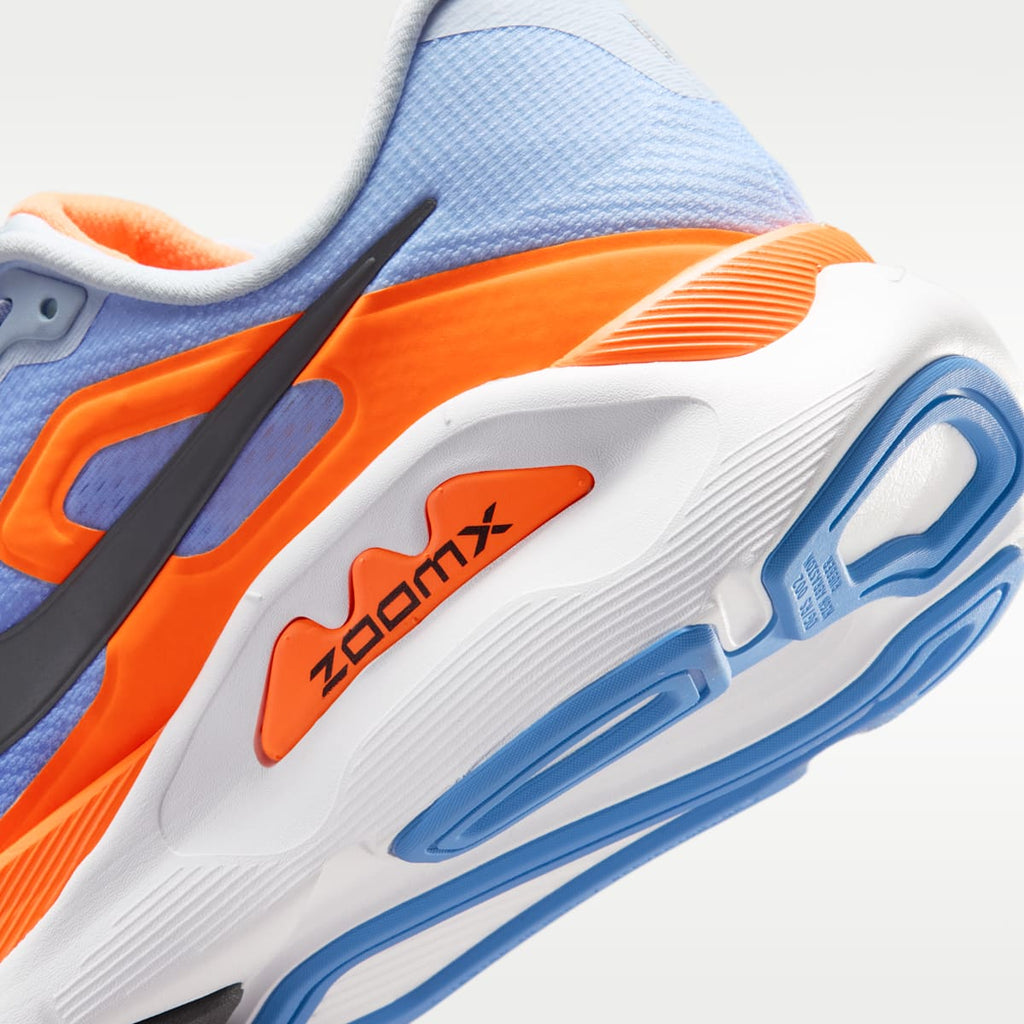 Nike Structure Plus Men's Road Running Shoes - Hydrogen Blue/Blue Crystal/Total Orange/Off Noir - Image 8