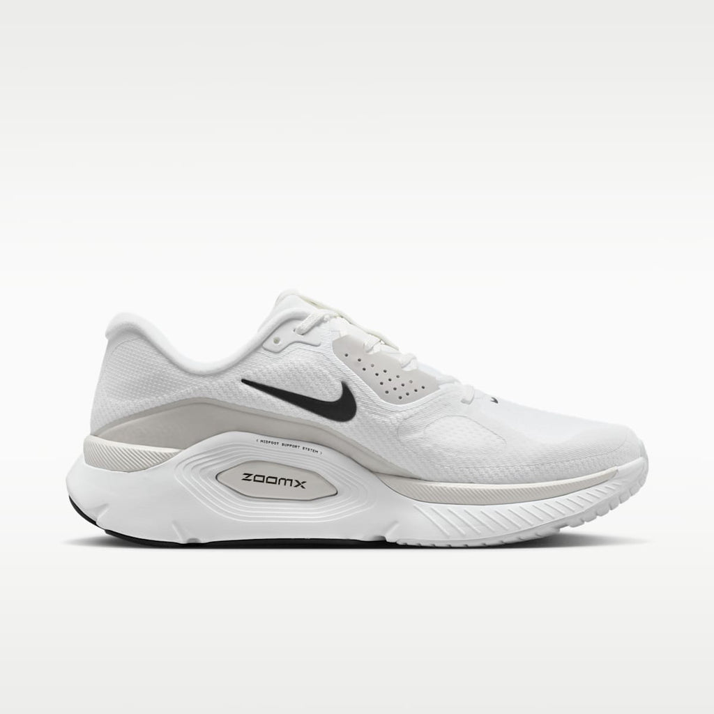 Nike Structure Plus Men's Road Running Shoes - White/Photon Dust/Black - Image 3