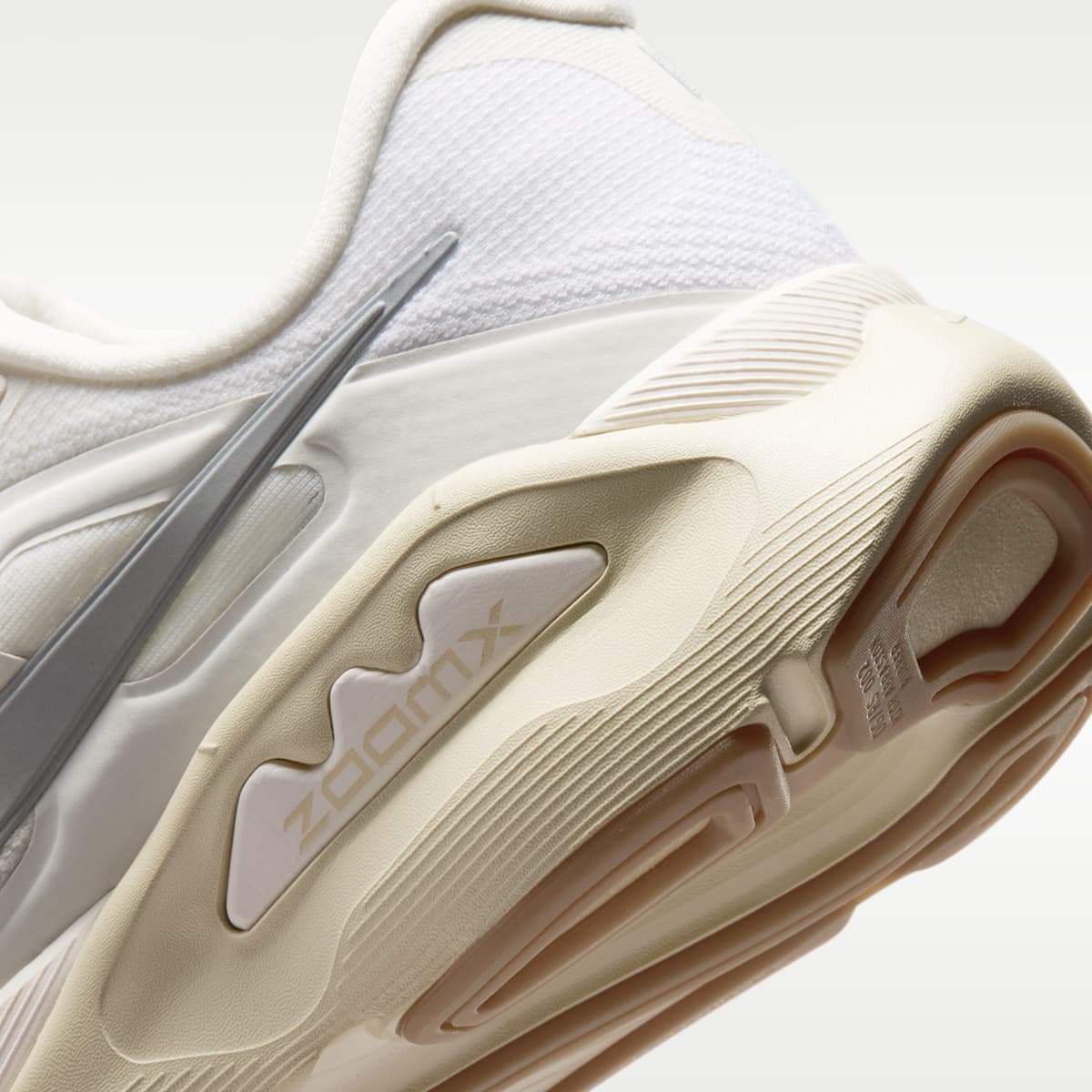 Nike Structure Plus Men's Road Running Shoes - Light Khaki/Sail/Gum Light Brown/Metallic Silver - Image 8