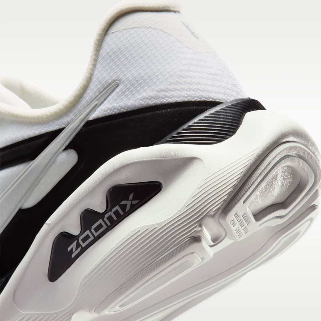 Nike Structure Plus Men's Road Running Shoes - Summit White/Black/Metallic Silver - Image 8