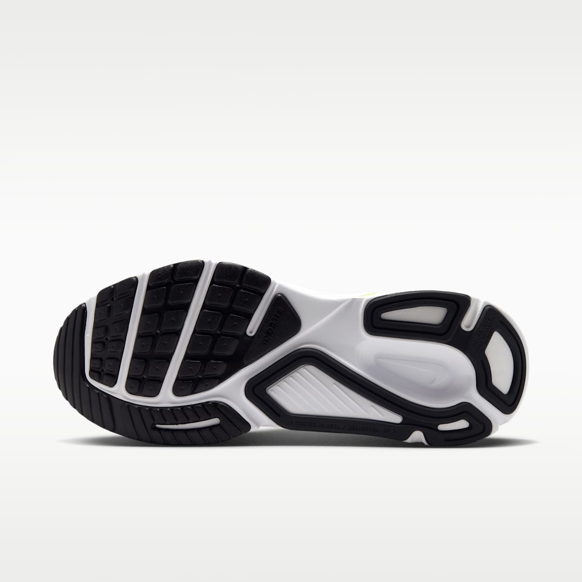 Nike Structure Plus Men's Road Running Shoes - Cool Grey/Lemon Venom/White/Black - Image 2
