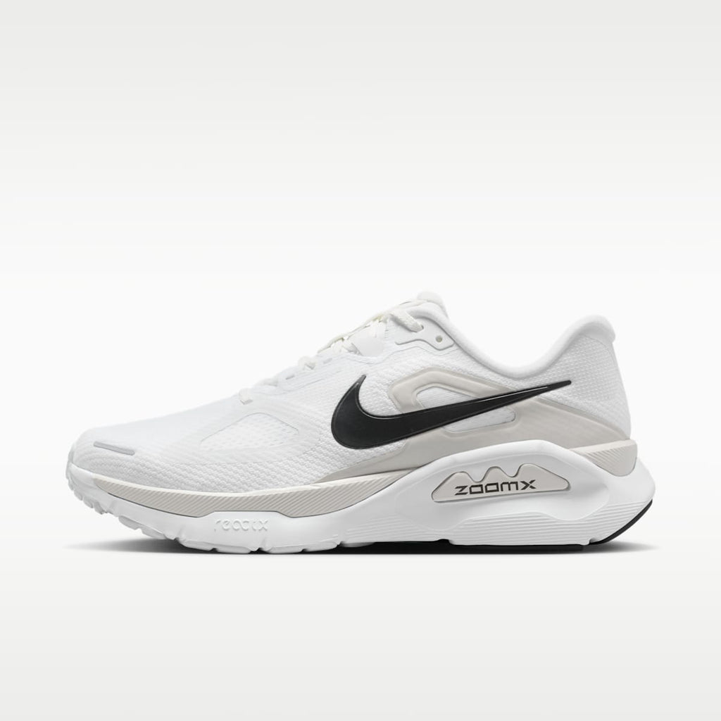 Nike Structure Plus Men's Road Running Shoes - White/Photon Dust/Black - Image 1