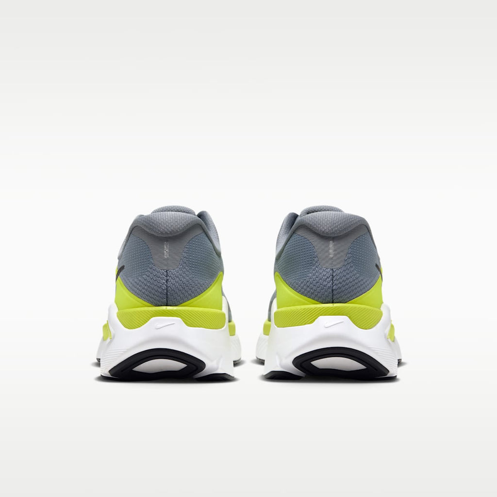 Nike Structure Plus Men's Road Running Shoes - Cool Grey/Lemon Venom/White/Black - Image 6