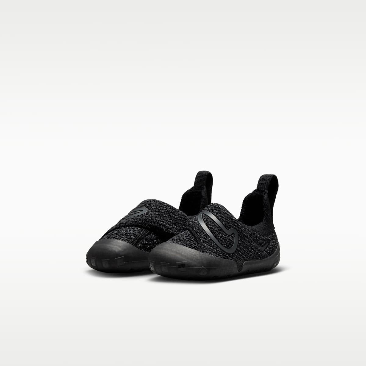 Nike Swoosh 1 Baby/Toddler Shoes - Black/Anthracite