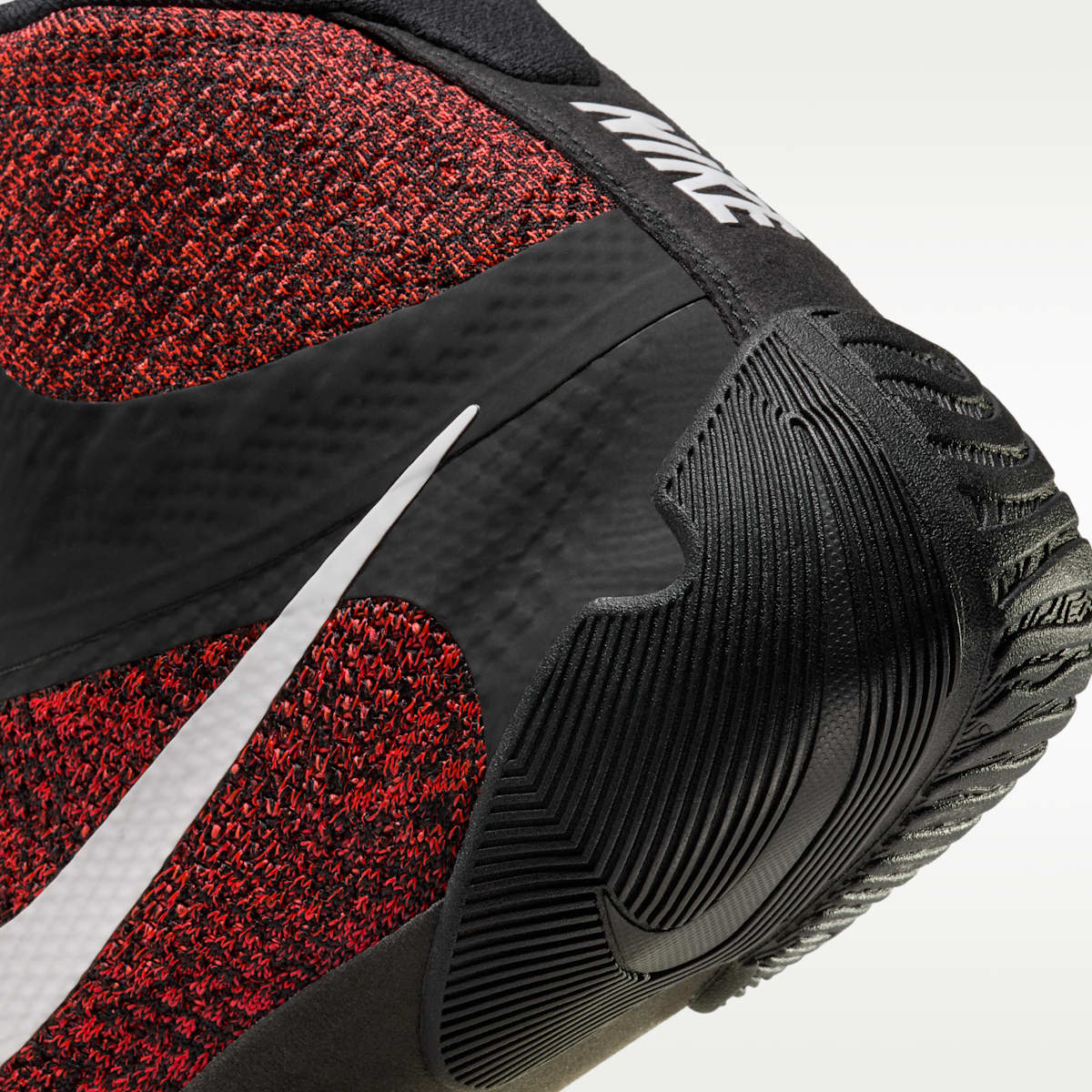 Nike Tawa Men's Wrestling Shoes - Black/Red Orbit/Bright Crimson/White - Image 8