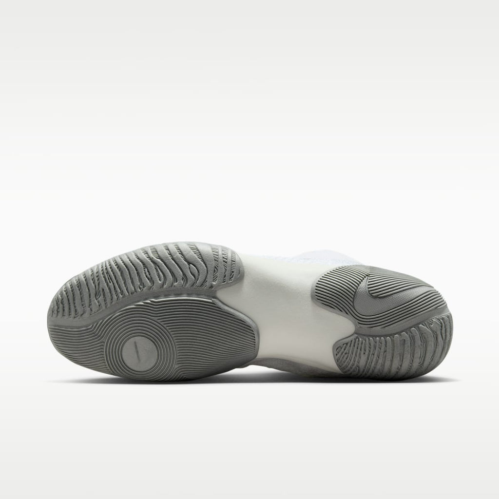 Nike Tawa Men's Wrestling Shoes - White/White/Metallic Silver - Image 2