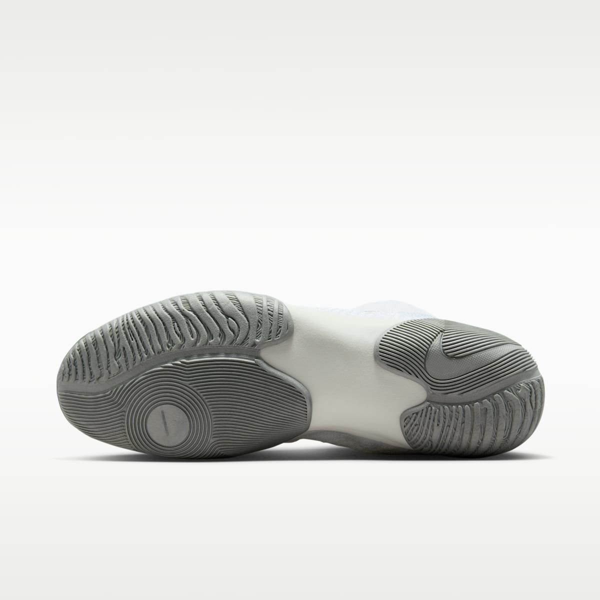 Nike Tawa Men's Wrestling Shoes - White/White/Metallic Silver - Image 2