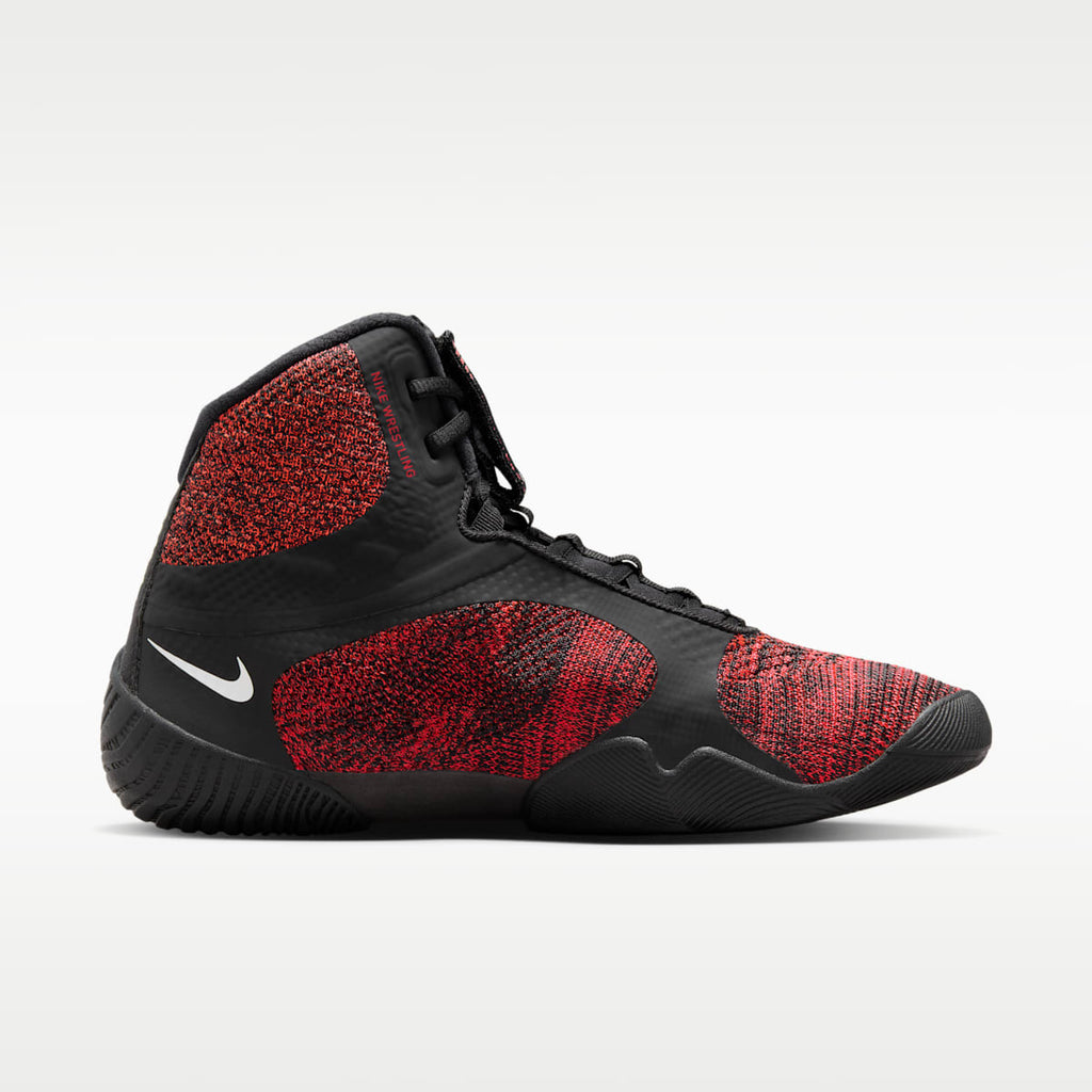 Nike Tawa Men's Wrestling Shoes - Black/Red Orbit/Bright Crimson/White - Image 3