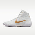 Nike Tawa Men's Wrestling Shoes - White/White/White/Metallic Gold - Image 1
