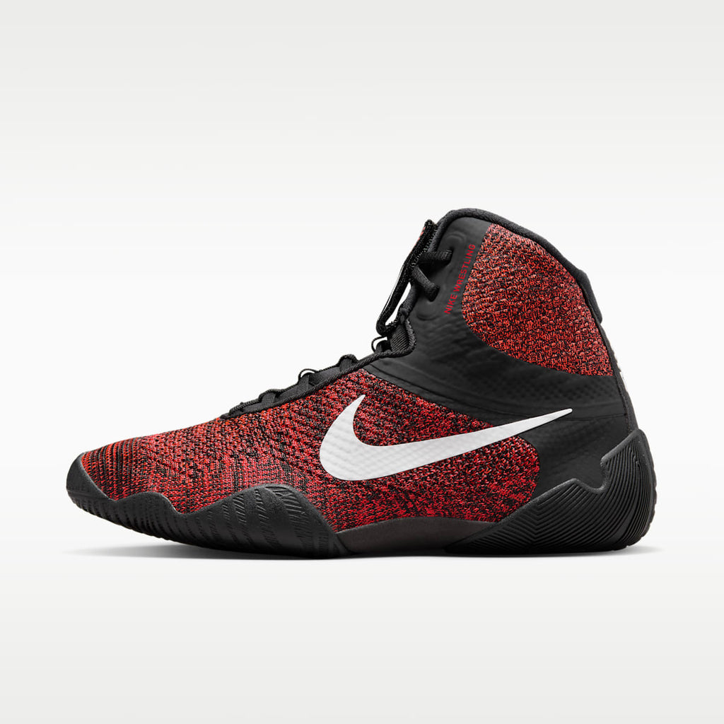 Nike Tawa Men's Wrestling Shoes - Black/Red Orbit/Bright Crimson/White - Image 1